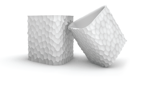 Simulation de vases design en 3D